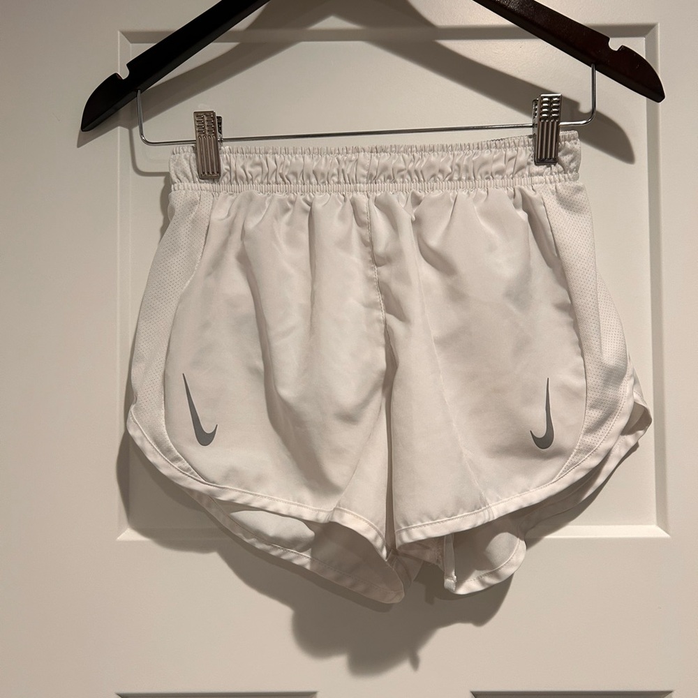 Nike Women's Athletic White Shorts